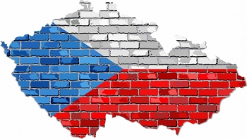  Magnetická mapa Česka, ilustrovaná, farebná