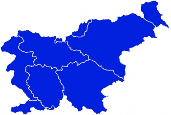  Magnetická mapa, ilustrovaná, modrá