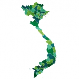  Magnetická mapa, ilustrovaná, farebná