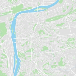  Magnetická mapa Prahy, ilustrovaná, farebná